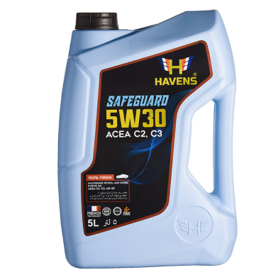 Havens Safeguard SAE 5W30 ACEA C2 C3, API SP, SN PLUS, SN/CF 5L